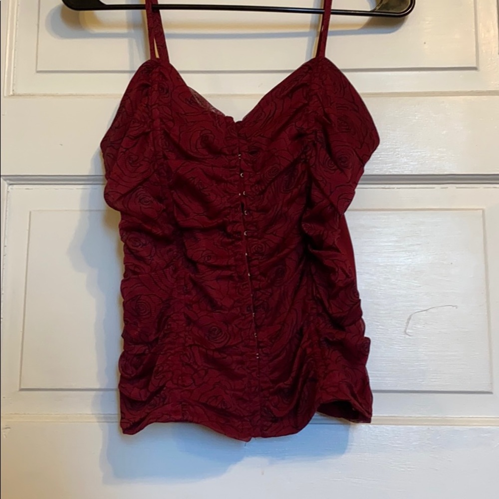 Floral Bustier Top